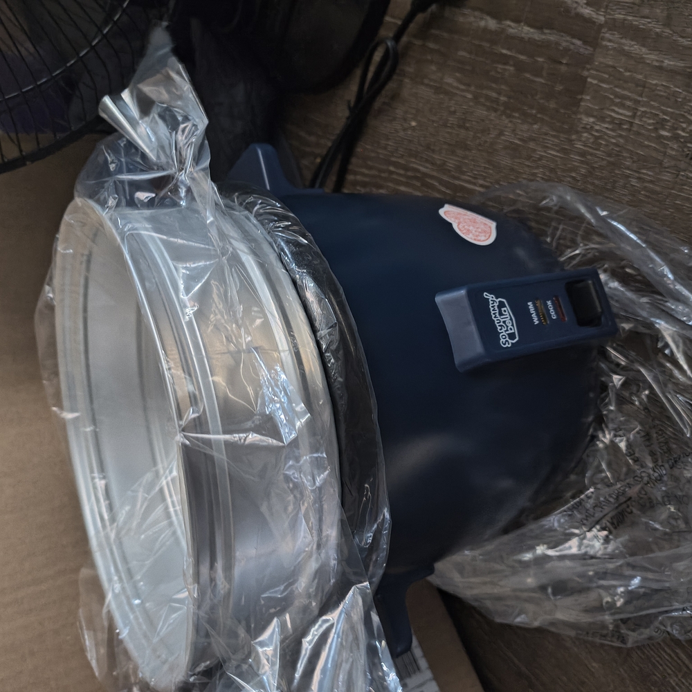 Blue and Silver Packaged Item